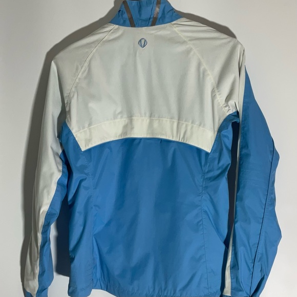 Sunice Typhoon Blue White Zipper Jacket Pockets Nylon Interior Mesh Lining Sz SM - Picture 11 of 16
